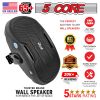 5 Core 4" Inch Indoor Outdoor 2 Way Speaker 40W 8Ω High Performance Wall Mounting Waterproof Stereo Sound System - WS 27 Conto BLK