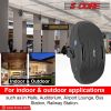 5 Core 4" Inch Indoor Outdoor 2 Way Speaker 40W 8Ω High Performance Wall Mounting Waterproof Stereo Sound System - WS 27 Conto BLK