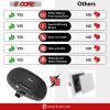 5 Core 4" Inch Indoor Outdoor 2 Way Speaker 40W 8Ω High Performance Wall Mounting Waterproof Stereo Sound System - WS 27 Conto BLK
