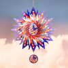 Patriotic Wind Spinner,holiday gifts,outdoor decoration