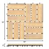 Household Decorative Accessories Indoor & Backyard DIY Floor Tiles